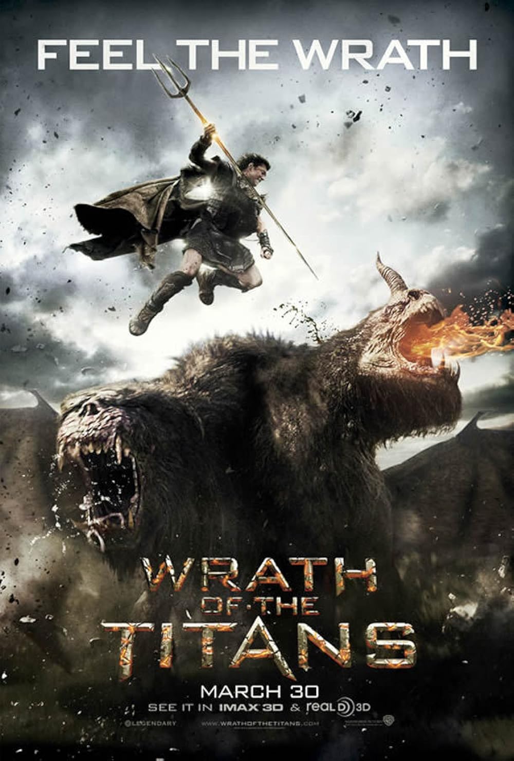 WRATH OF THE TITANS 2012 English Movie